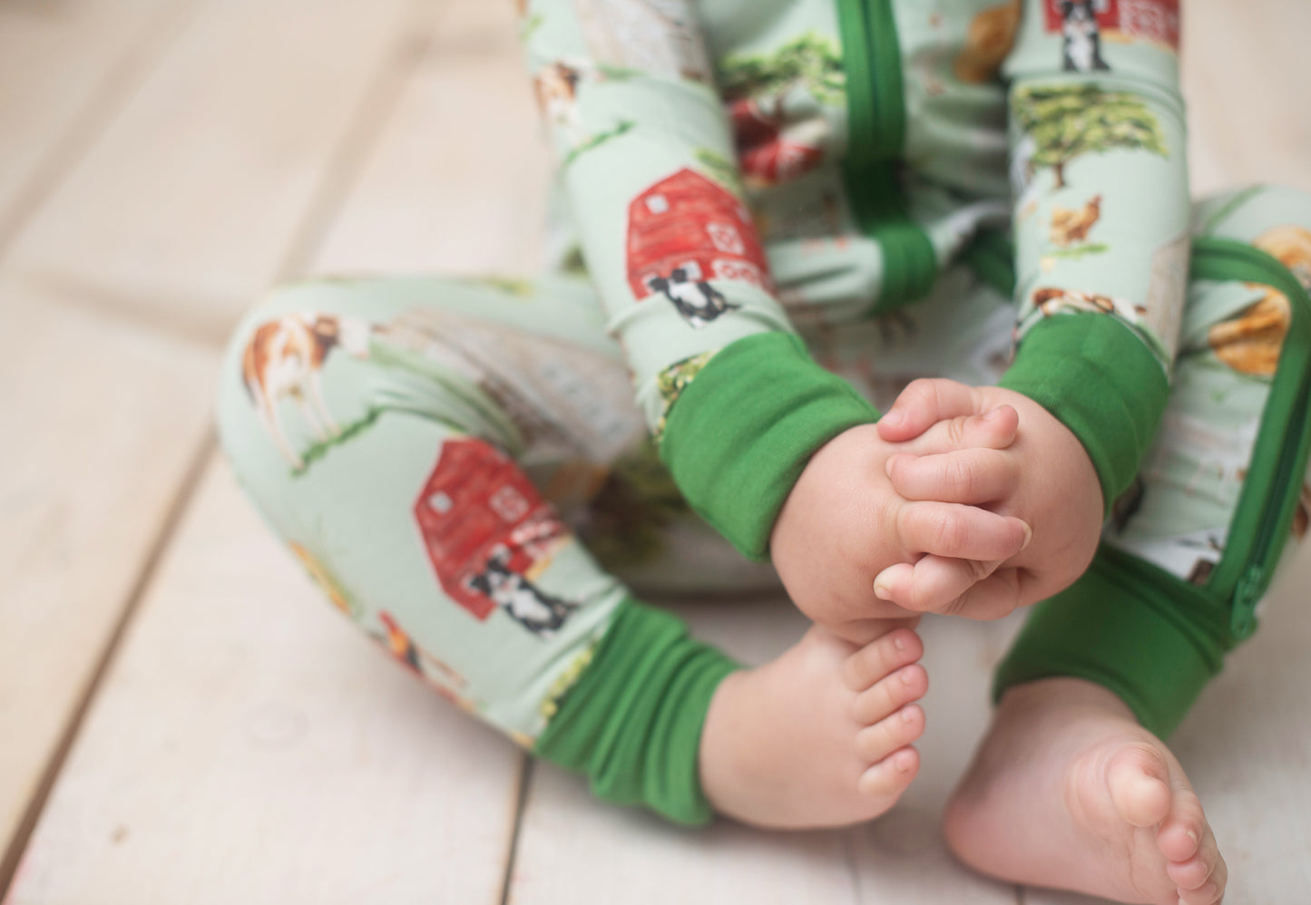 Barnyard Babee Convertible Footie