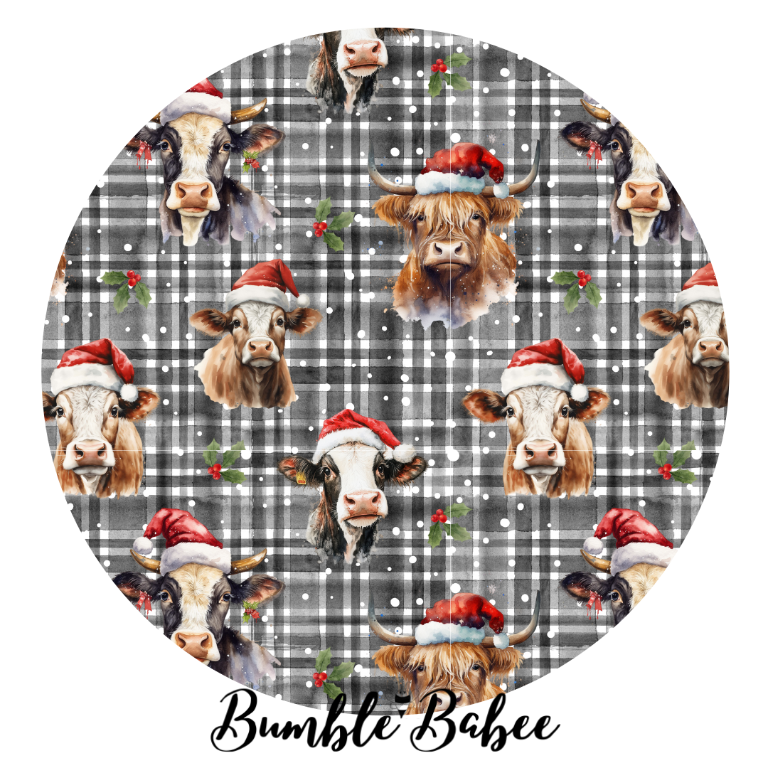 Christmas Cows Pajama Set