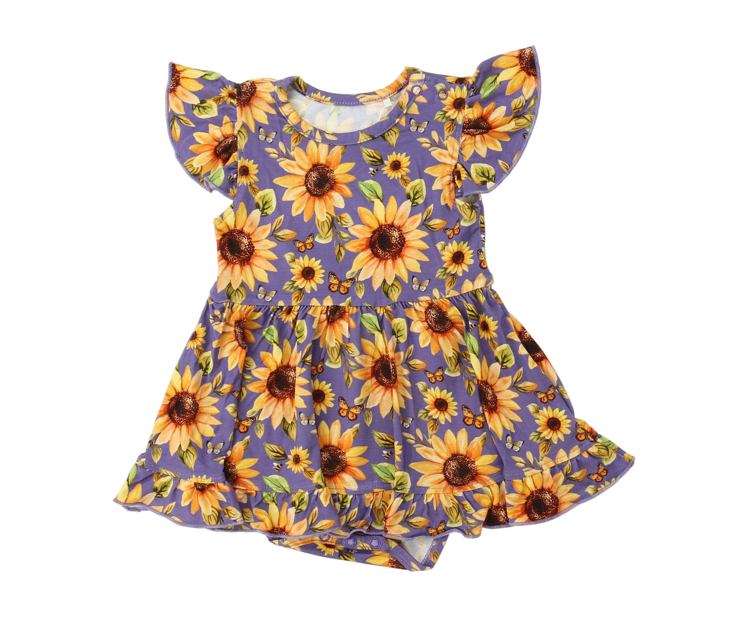 Sunflower Solace Bodysuit Twirl