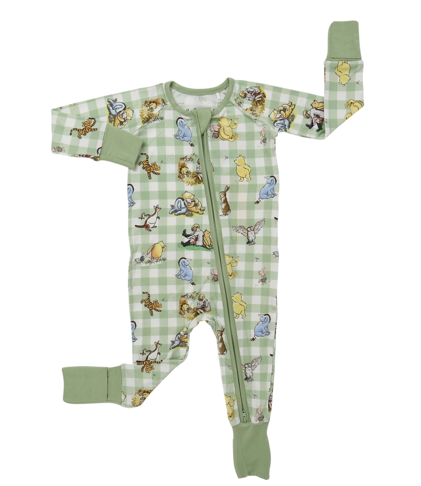 Vintage Pooh Convertible Footie