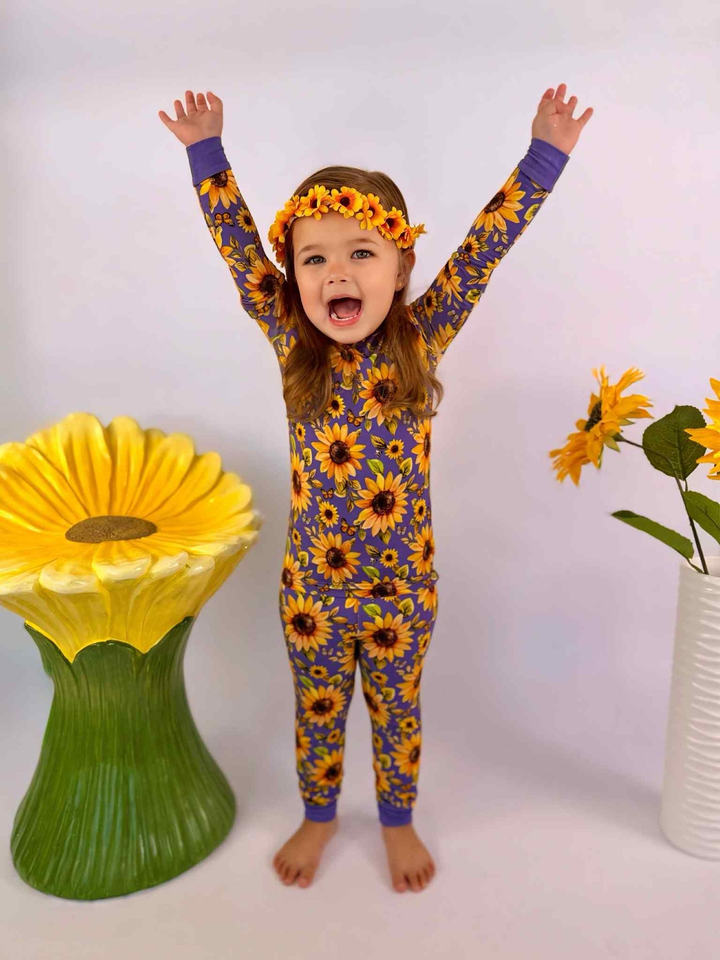 Sunflower Solace Pajama Set