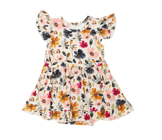 Autumn Blossoms Bodysuit Twirl