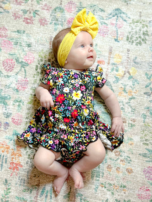 Brilliant Blooms Bodysuit Twirl