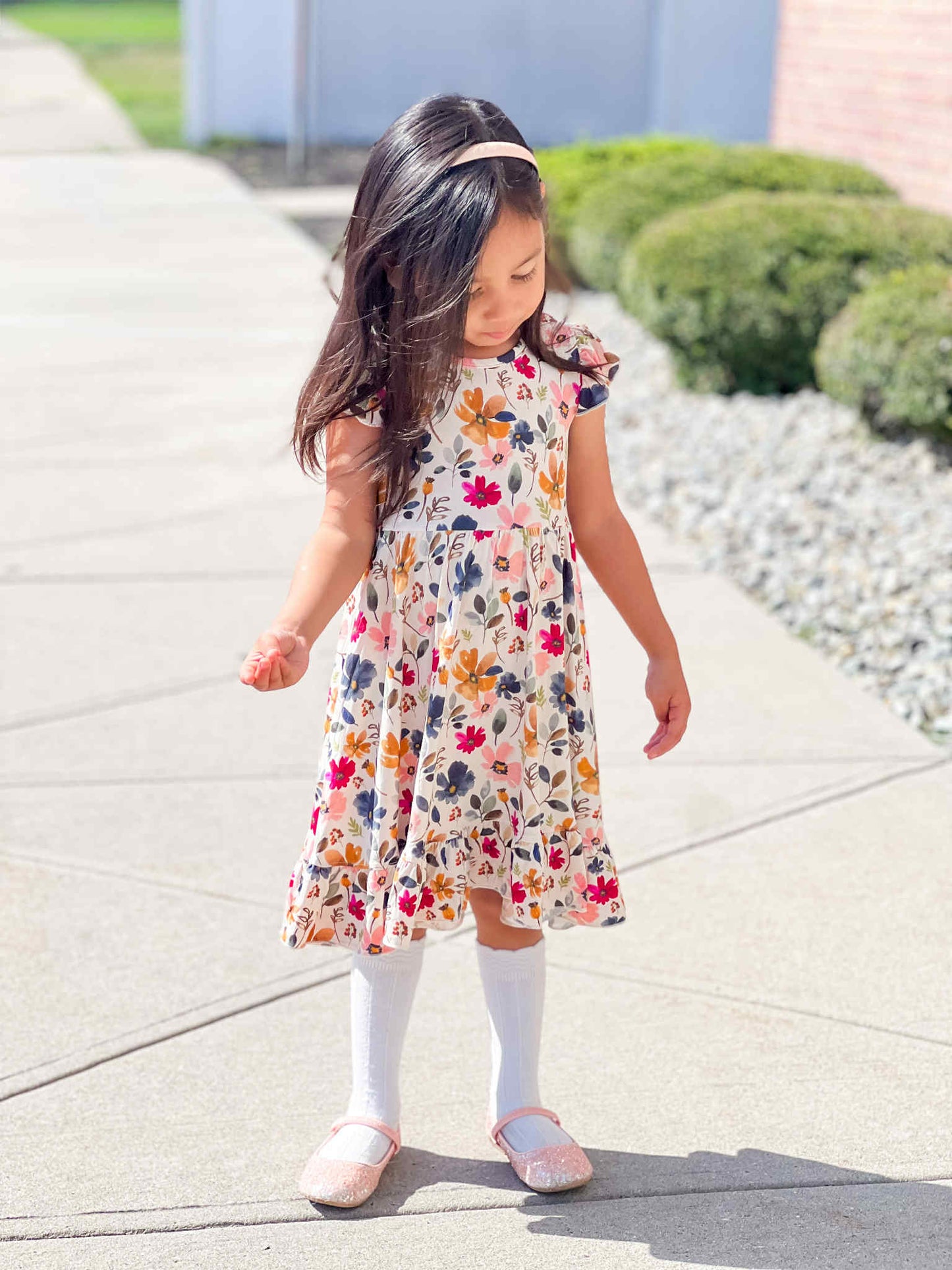 Autumn Blossoms Twirl