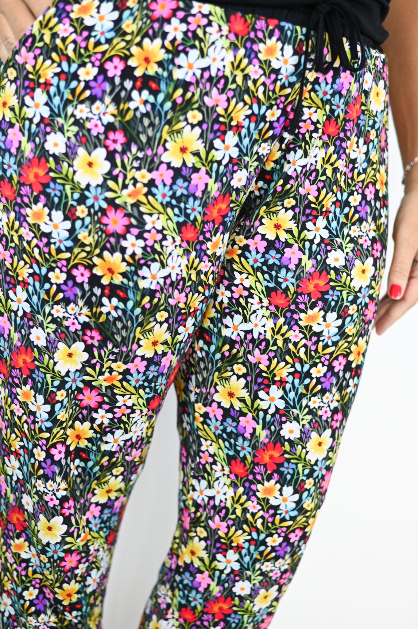Brilliant Blooms Adult Joggers