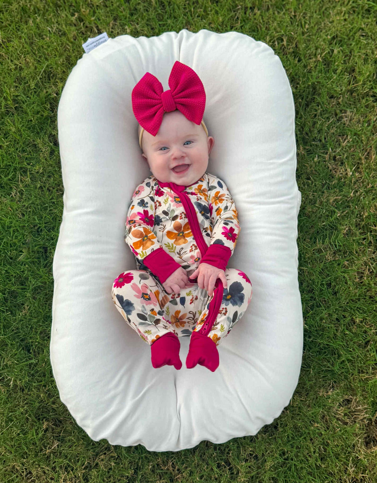 Autumn Blossoms Convertible Footie