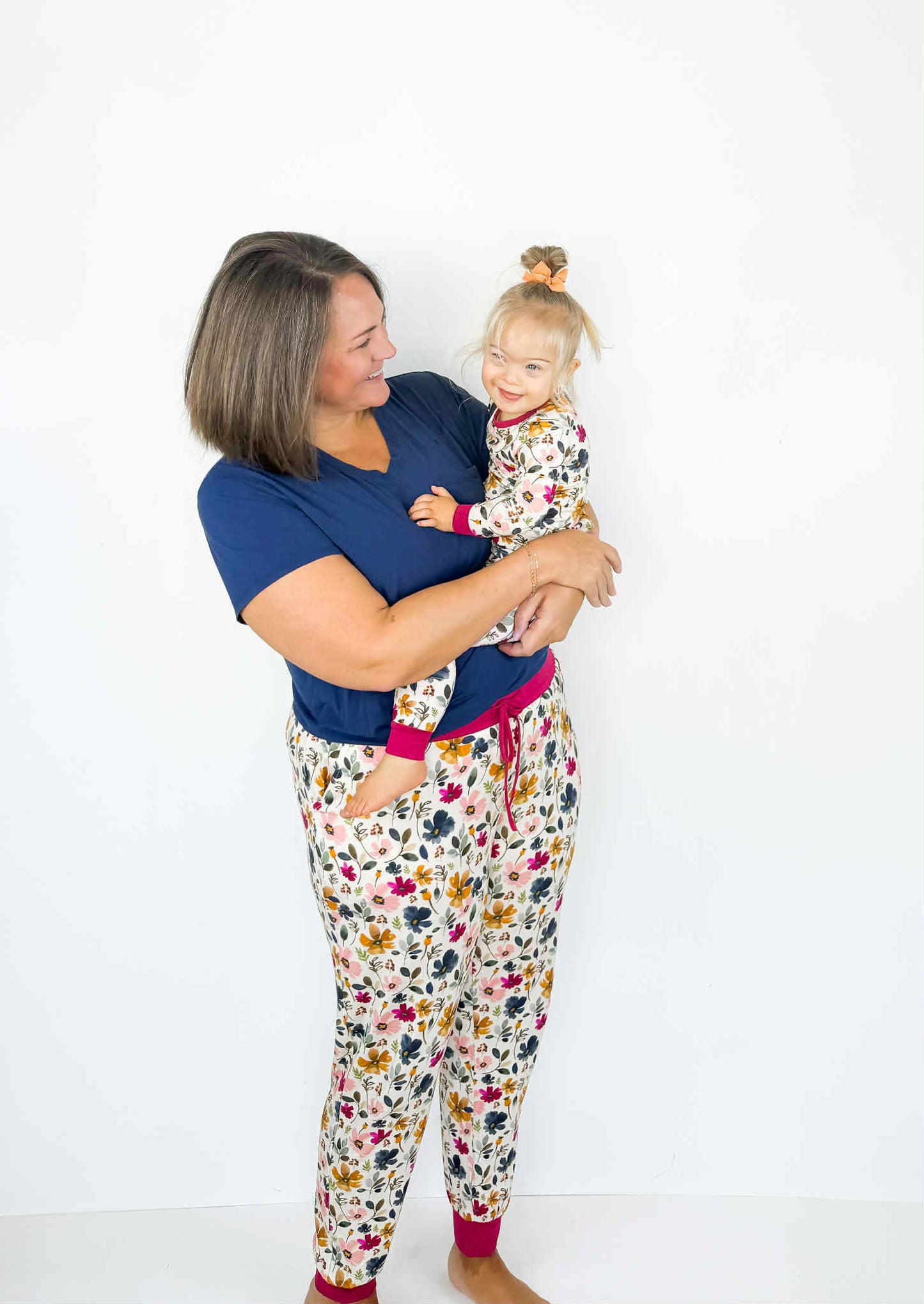 Autumn Blossoms Adult Joggers