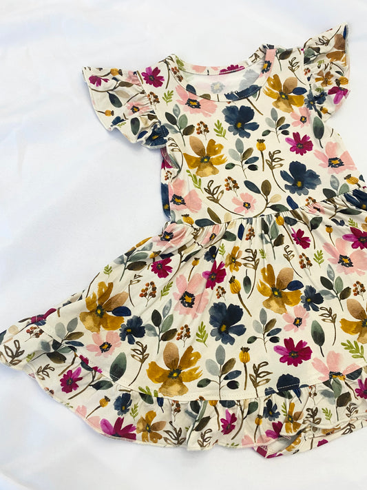 Autumn Blossoms Bodysuit Twirl