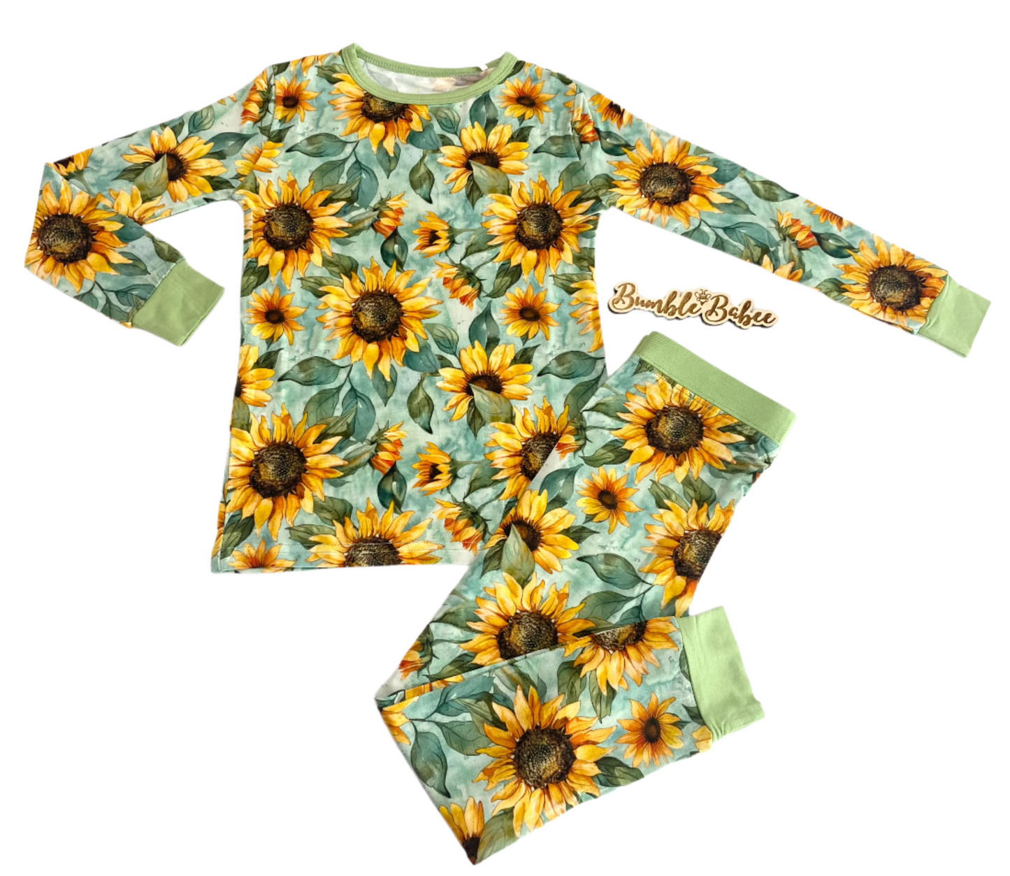 Sunflower Skies Pajama Set