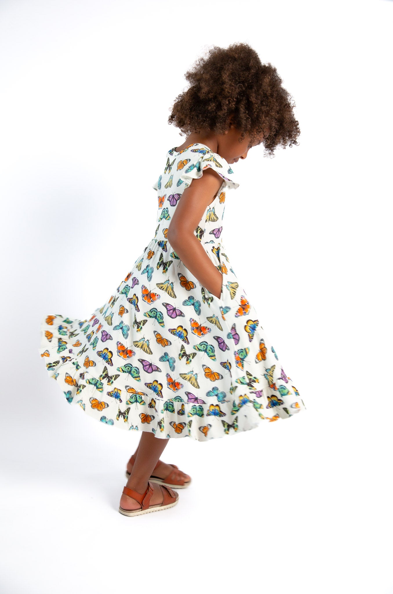 Whisper Wings Twirl Dress