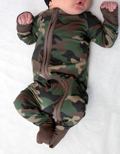 Classic Camo Convertible Footie