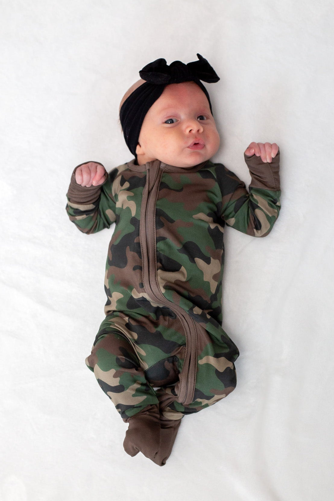 Classic Camo Convertible Footie