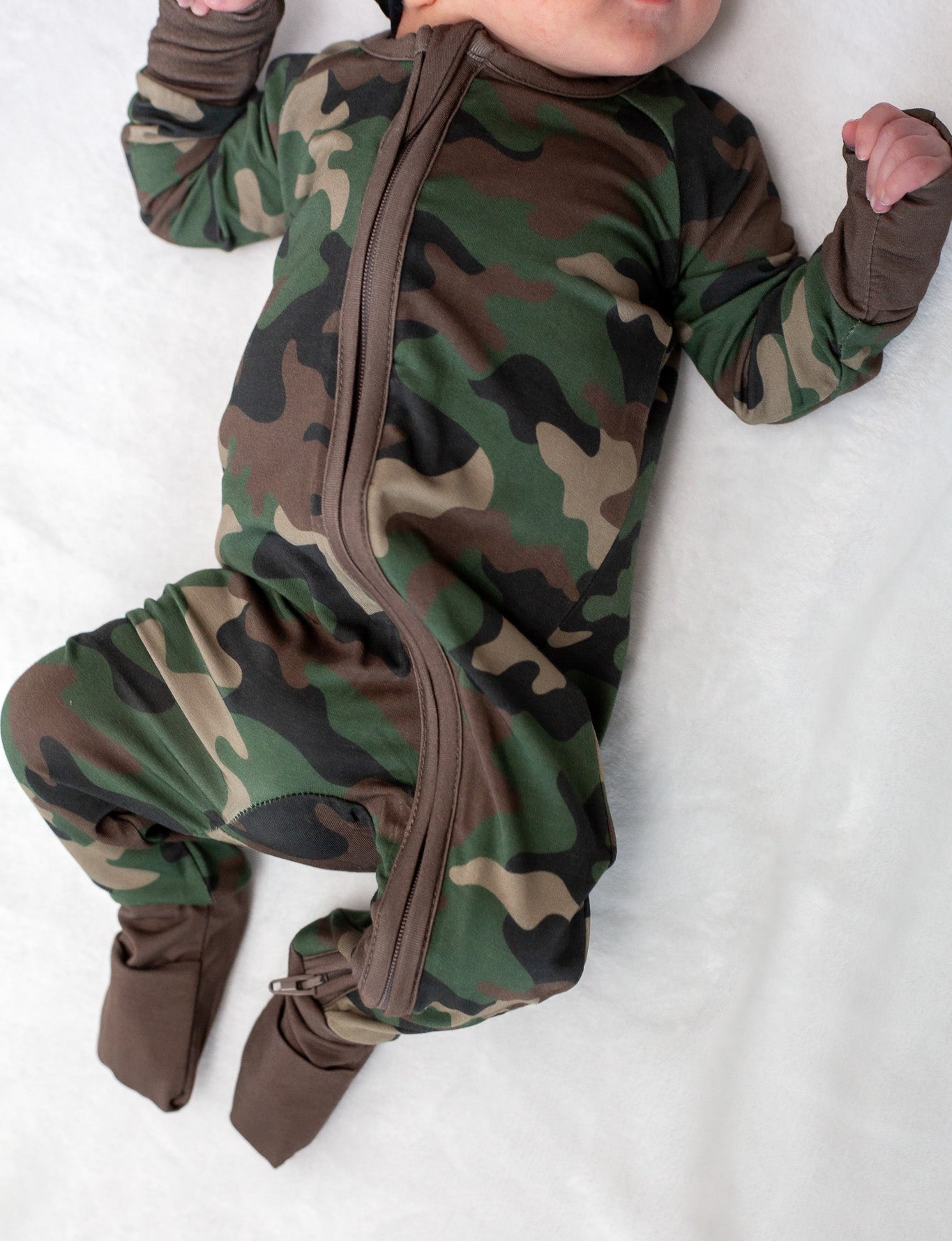 Classic Camo Convertible Footie