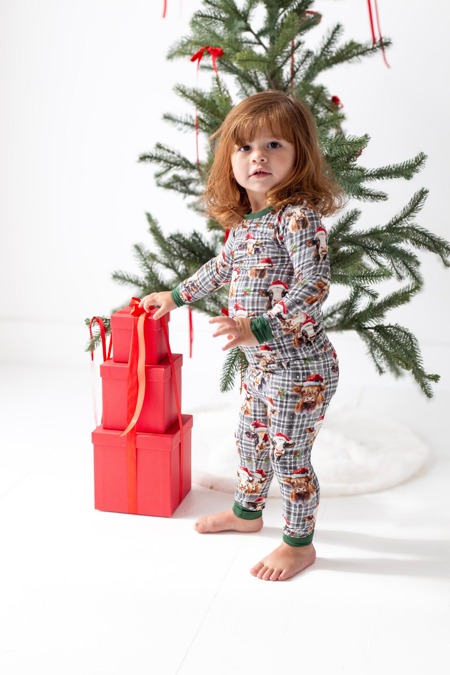 Christmas Cows Pajama Set