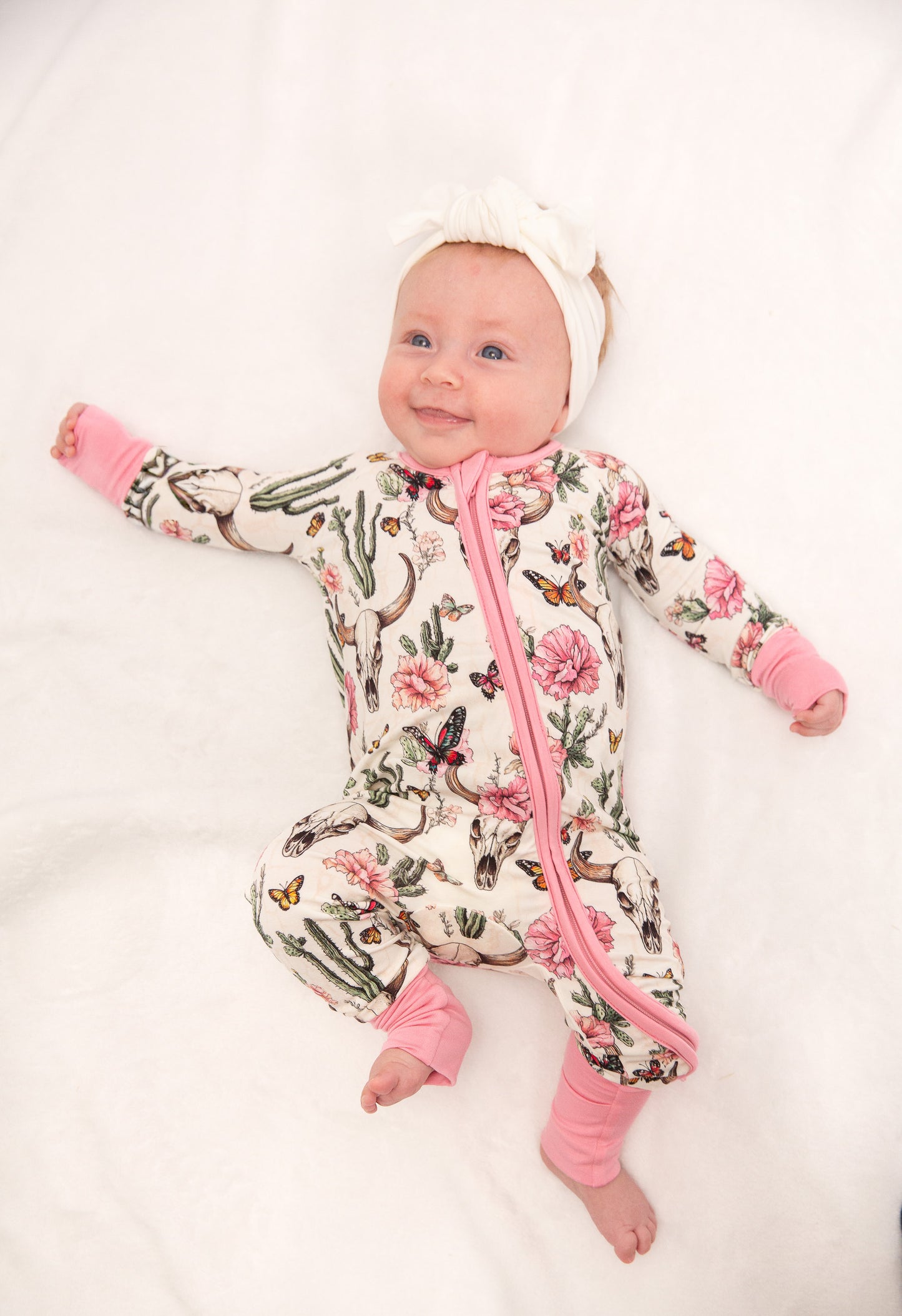 Blush & Bone Convertible Footie