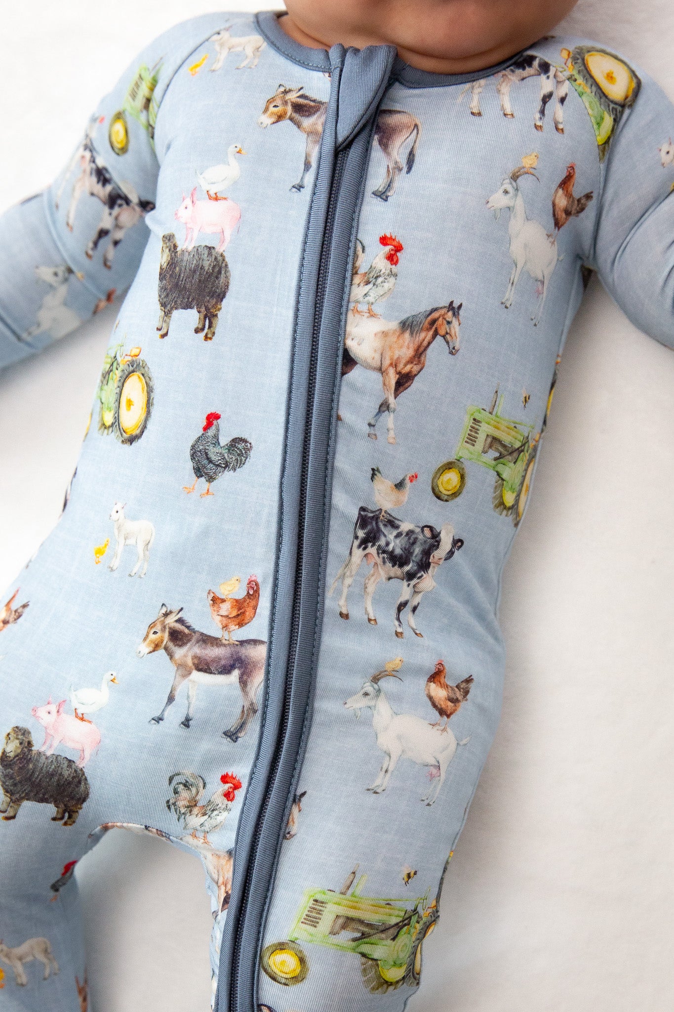 Farm Folly Convertible Footie