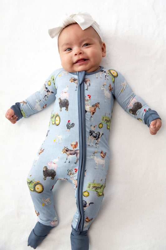 Farm Folly Convertible Footie