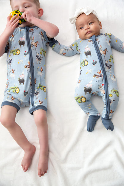 Farm Folly Convertible Footie