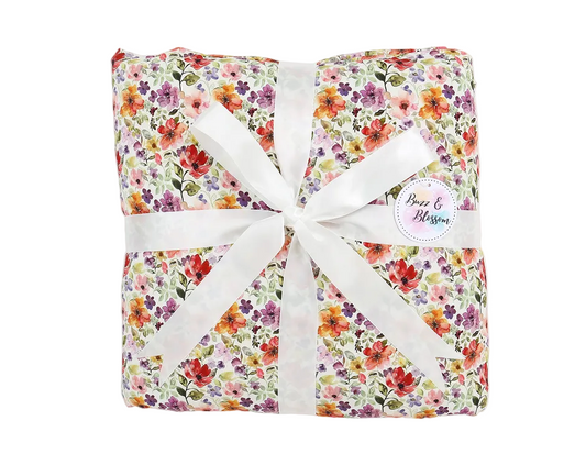 Watercolor Floral Quilt