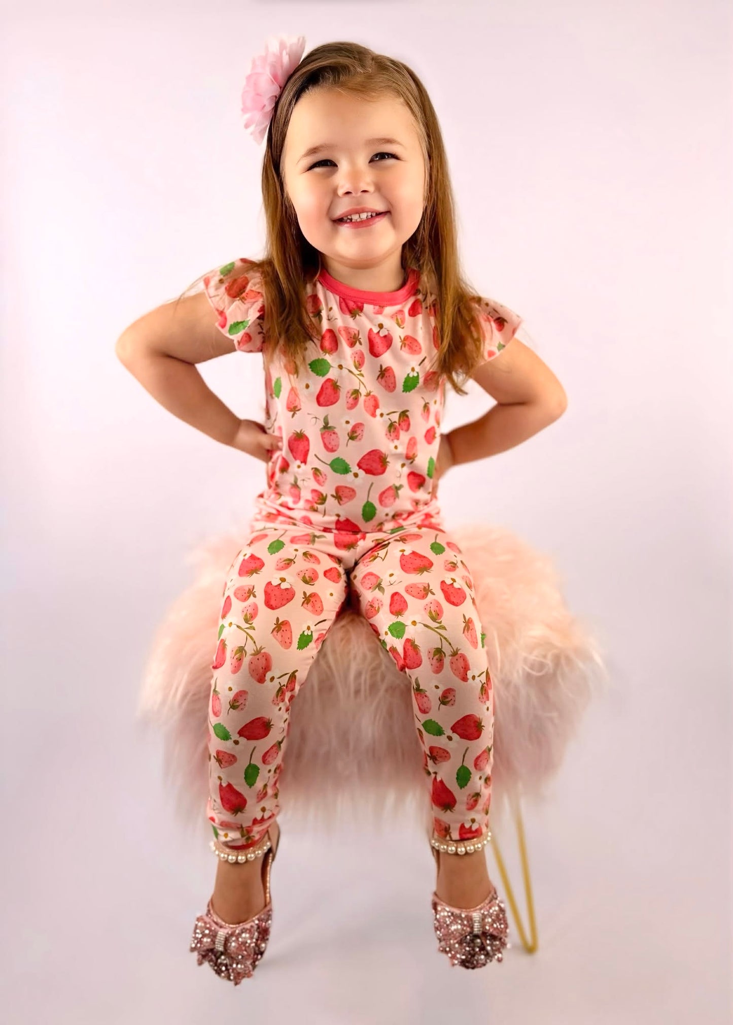 Strawberry Bliss Pajama Set