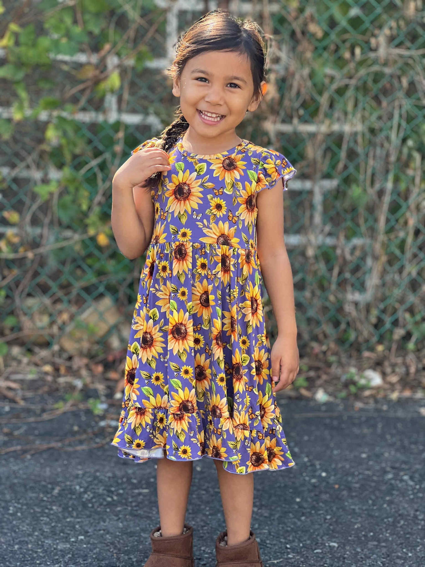 Sunflower Solace Twirl